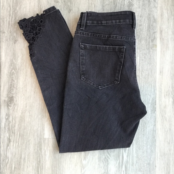 Soft Surrounding Gray/Black Jeans